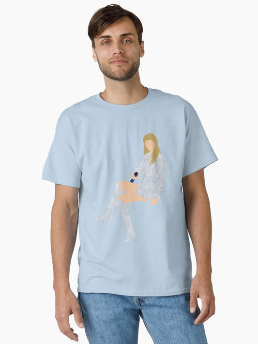 the eras tour the man silver blazer sitting Classic T-Shirt