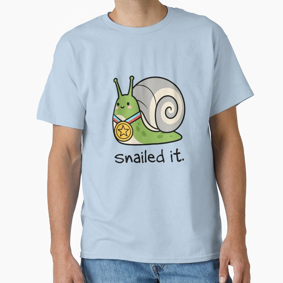 Snailed It Shirt (green) by ShirtsTrending