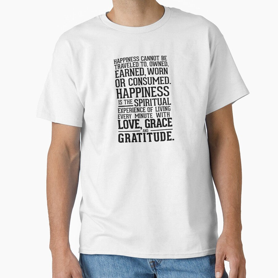 Love Grace & Gratitude, Happiness Quote by MentDesigns