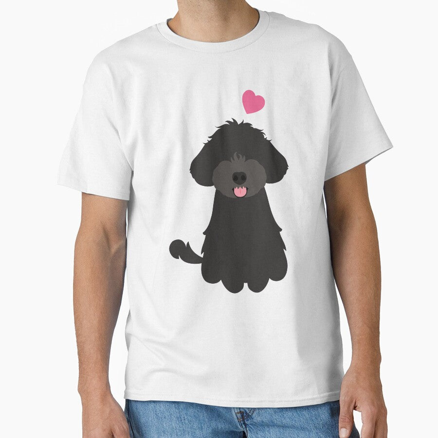 Love Black Yorkie Poo Yorkipoo by Lulupainting