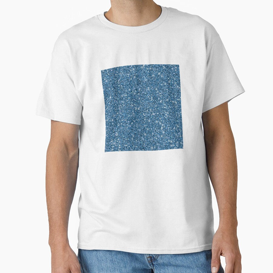 Printed image of sparkling blue glitter v23 by JaReVa