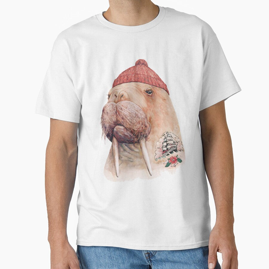 Tattooed Walrus (Red) by AnimalCrew