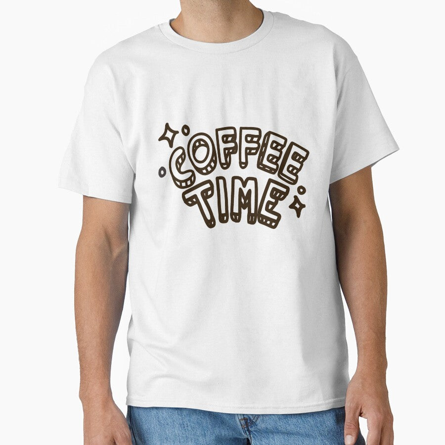 coffee time hand screen printed tee by Stevenobinsun