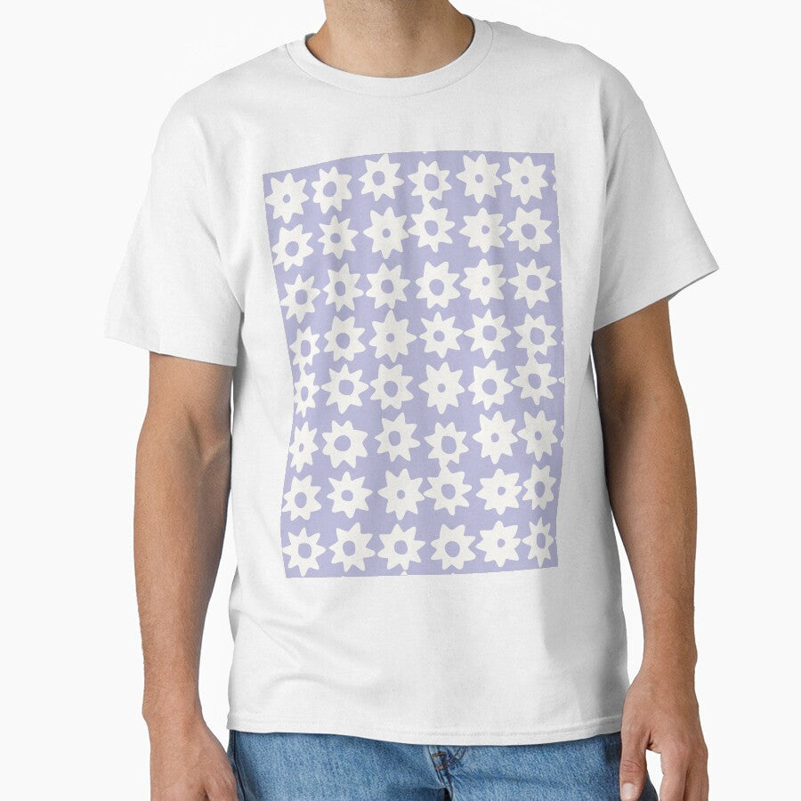 BOHO STAR PATTERN LILAC MAUVE by blomastudios