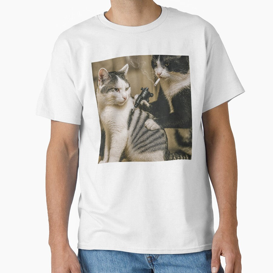 Funny meme Tattoo Cat Meme by AShanDome