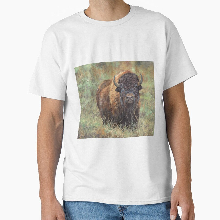 North American Bison by David Stribbling