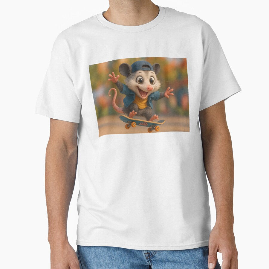 Skater Opossum by Sillytoe