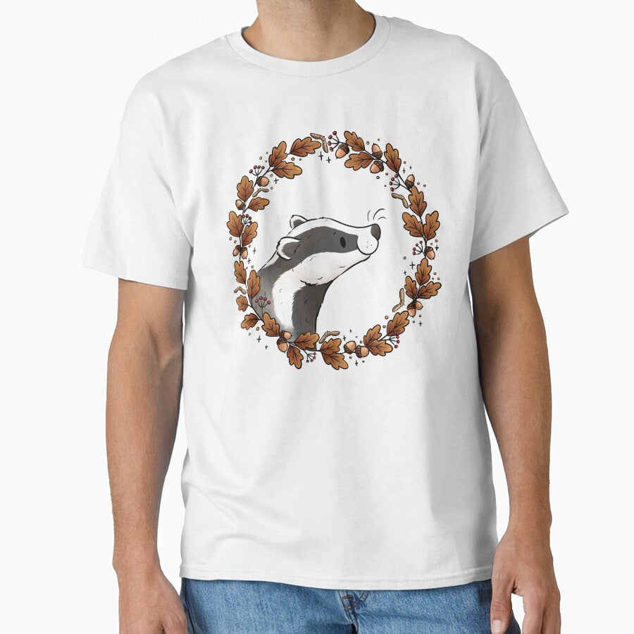 Autumn Badger by sillybadger