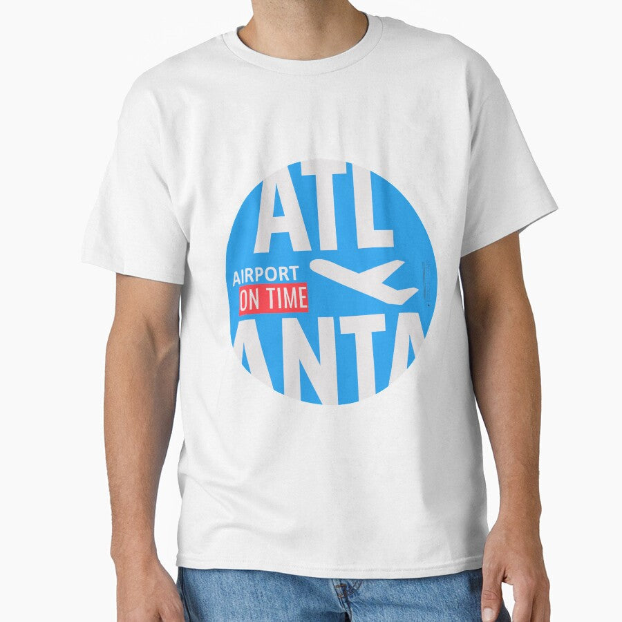 Airport Tag Atlanta Atl Classic T Shirt