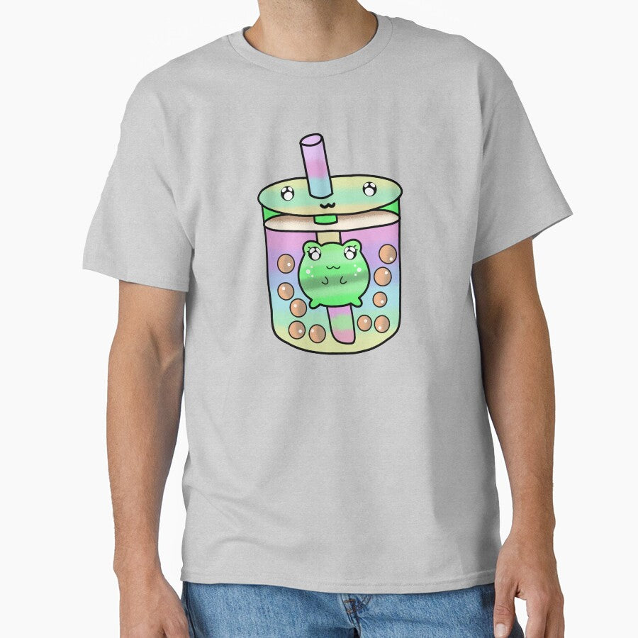 Pink Kawaii cute boba tea lover by Quacktails