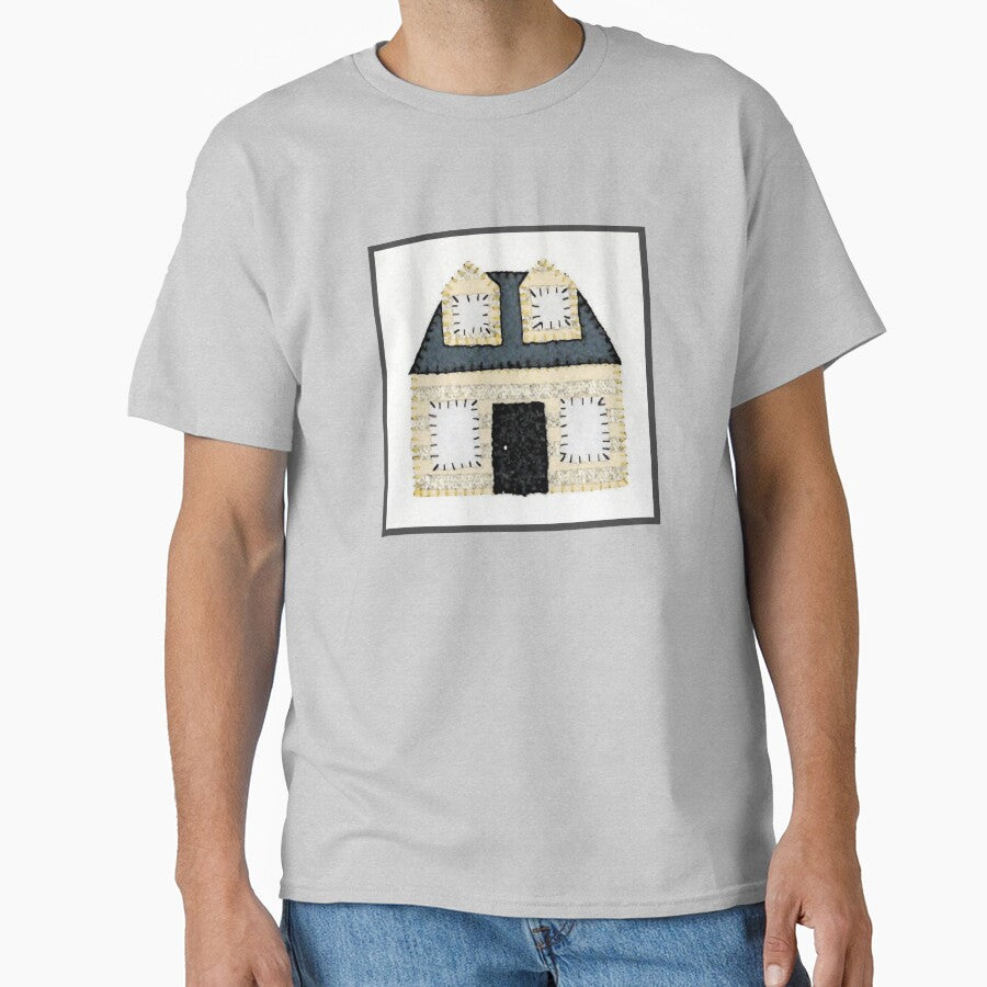 Excerpt from 3 Houses #1-Yellow House by ErinBrieArt