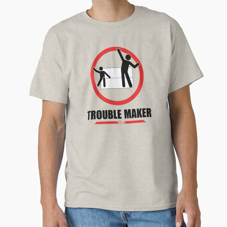 Troublemaker, Do Not Remain Seated Please by Heyday Threads