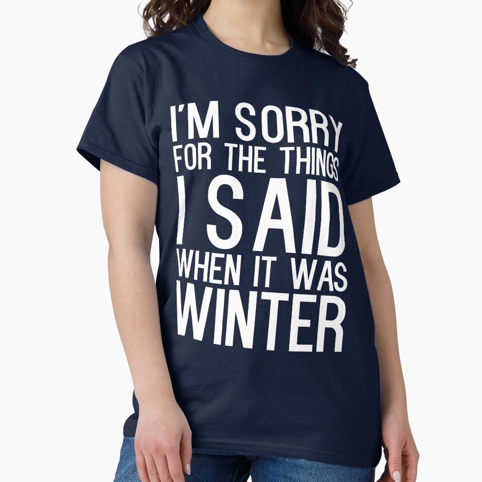 I'm Sorry For The Things I Said When It Was Winter by kapotka
