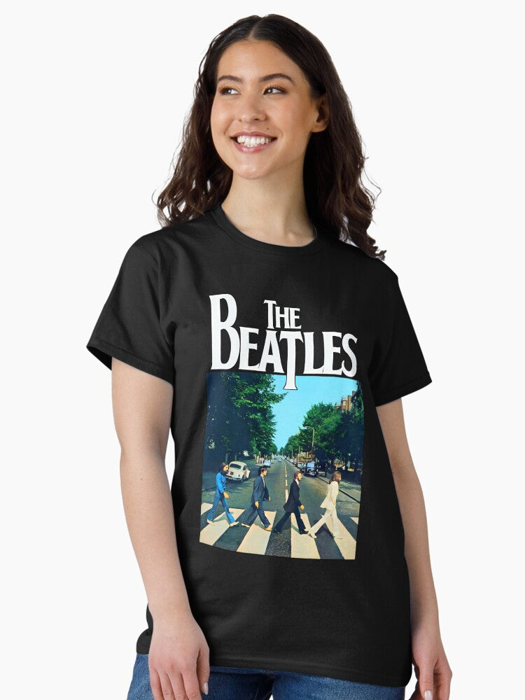 Vintage Funny Face - The Beatles Classic T-Shirt Style007