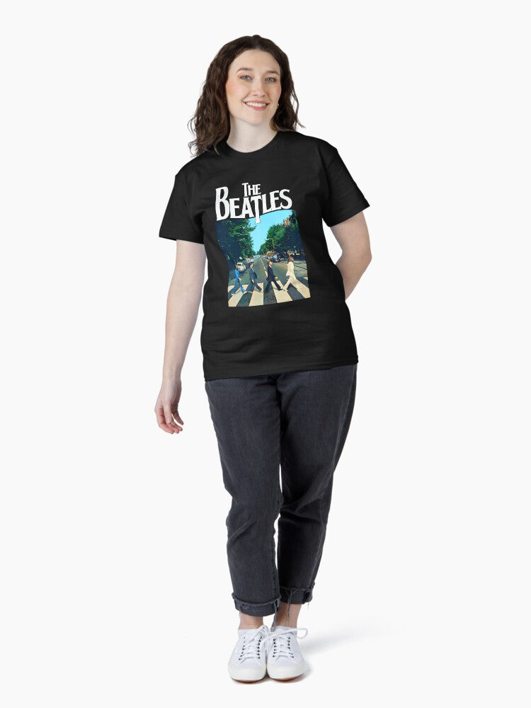 Vintage Funny Face - The Beatles Classic T-Shirt Style007