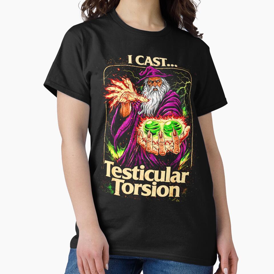 I Cast Testicular Torsion Funny Wizard Meme by Aleeesha