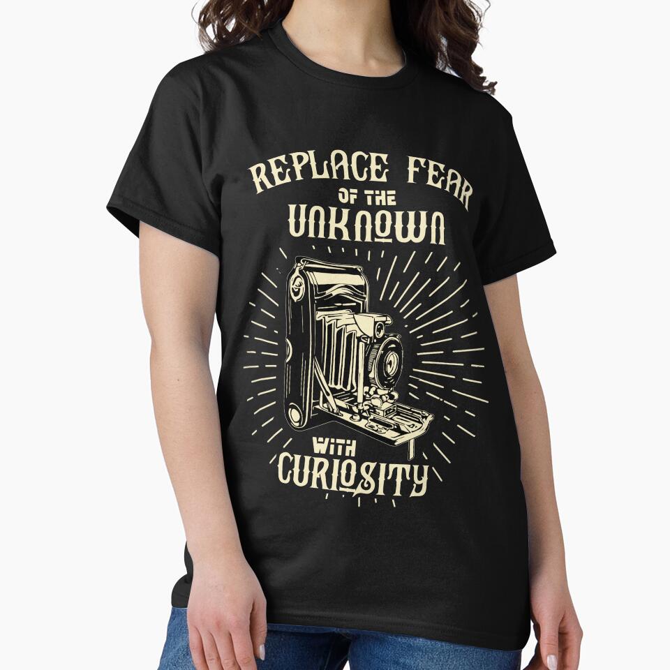 Replace fear of the unknown with curiosity by TheBFStore