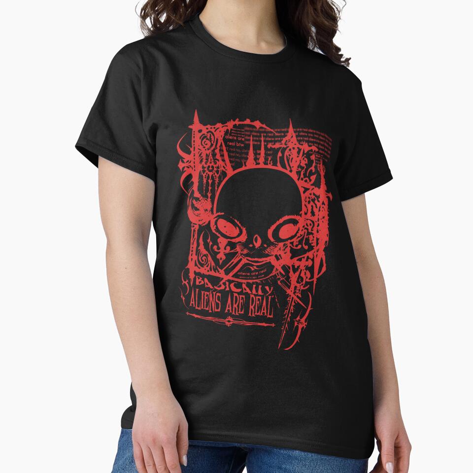 ALIENS ARE REAL (RED) by RBLCreative
