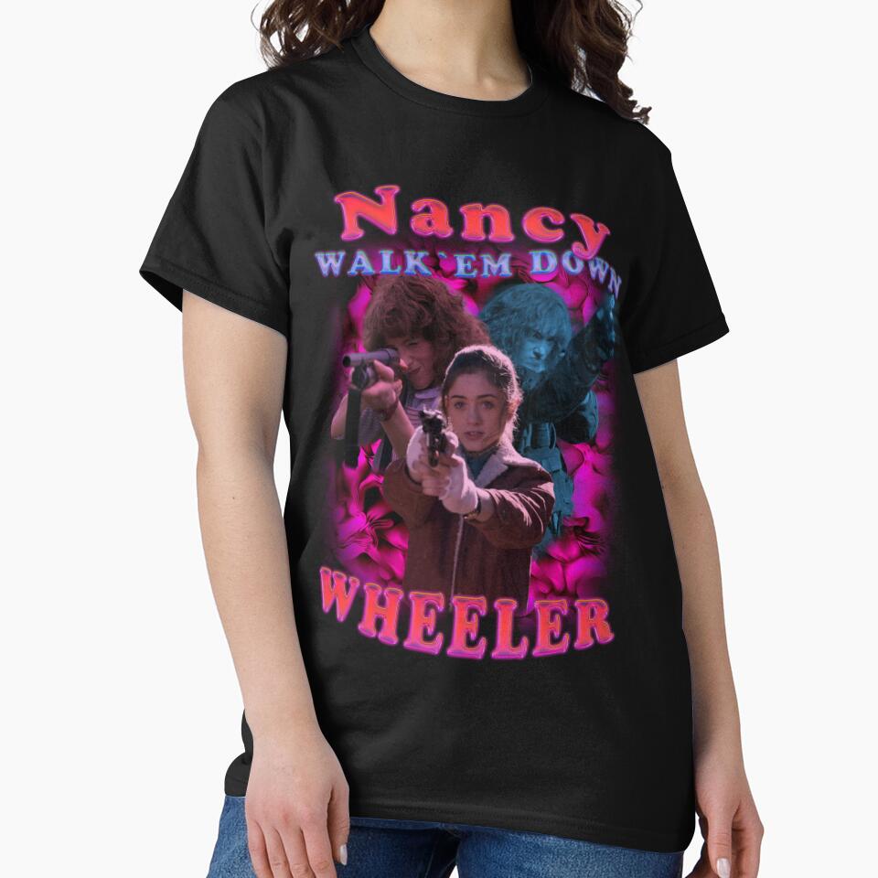 Nancy Walk'em Down Wheeler shirt design by FeinixGraphix