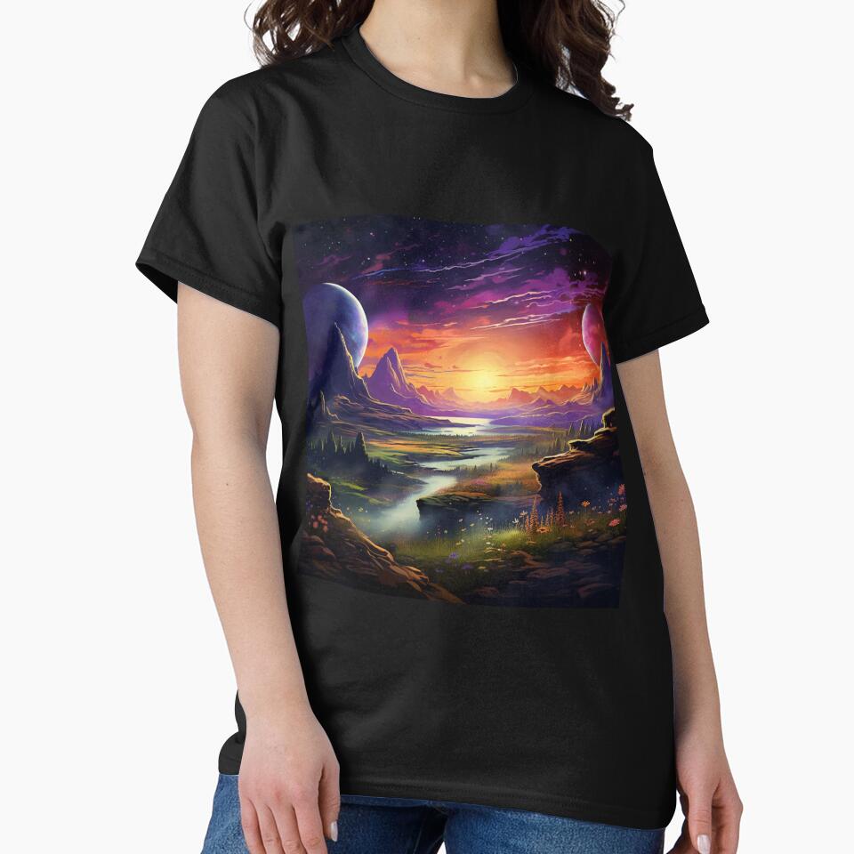 Fantasy Landscape - Planetary Sky by Fantasy Masterpiece