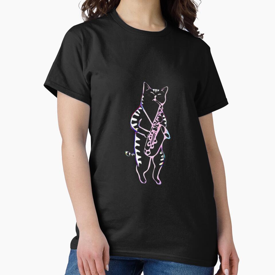 Neon drawn cat by Artscatsy34