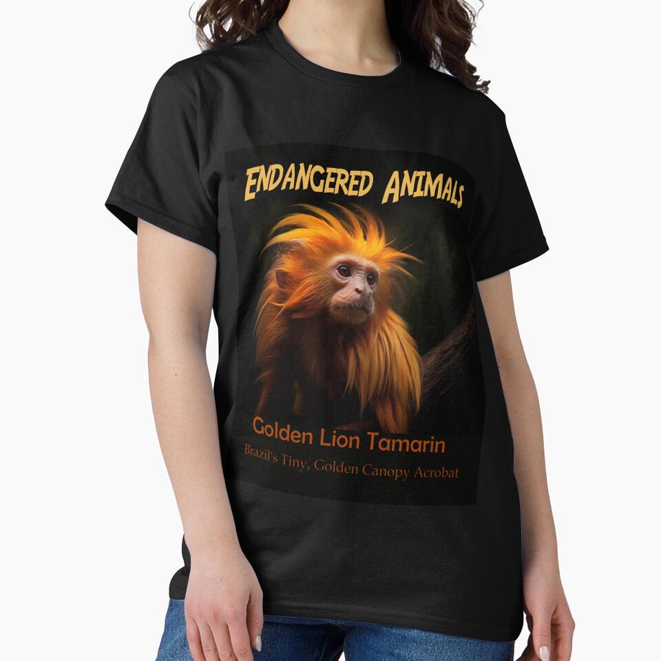 Golden Lion Tamarin: Brazil's Tiny, Golden Canopy Acrobat by JLCableStudio