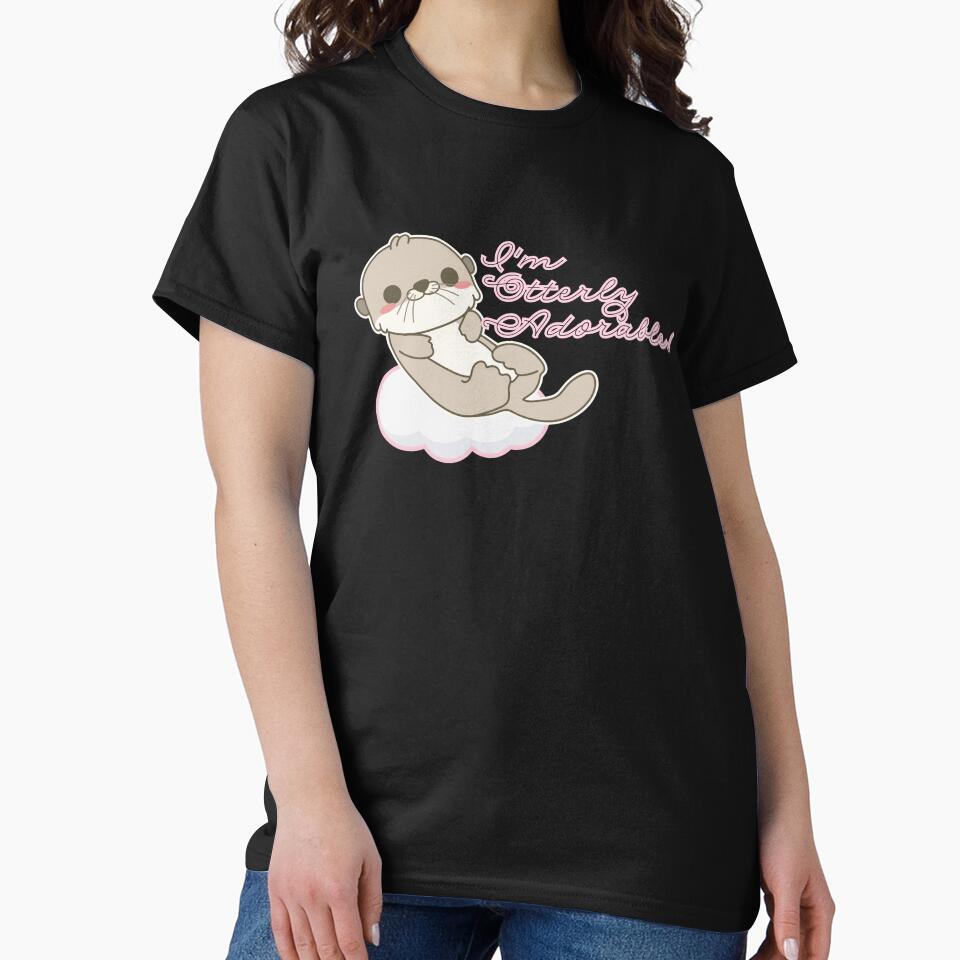 I'm Otterly Adorable - Kawaii design by iapbaap
