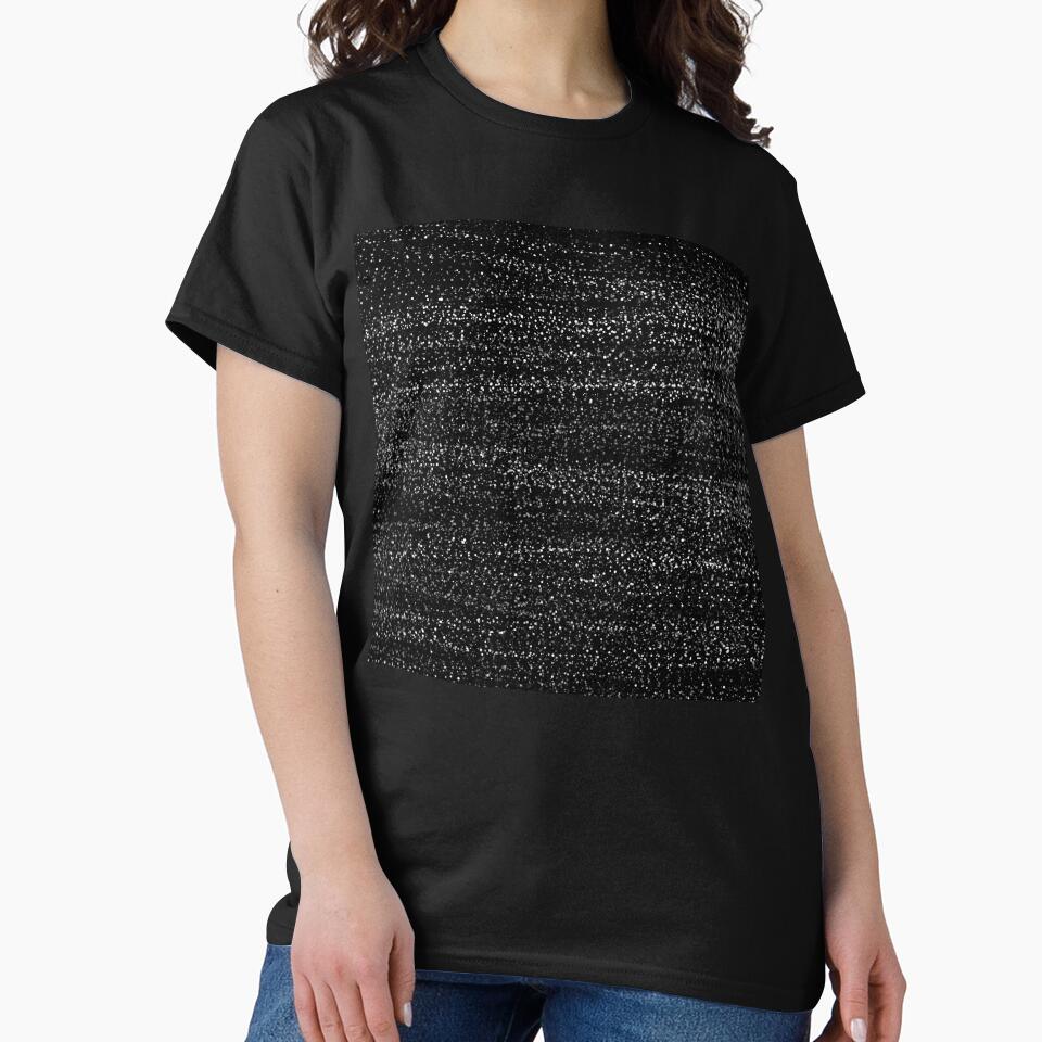 Printed image of sparkling black glitter v42 by JaReVa