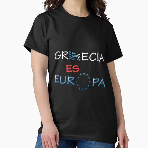 "Grecia es Europa" slogan in spanish by Art By M