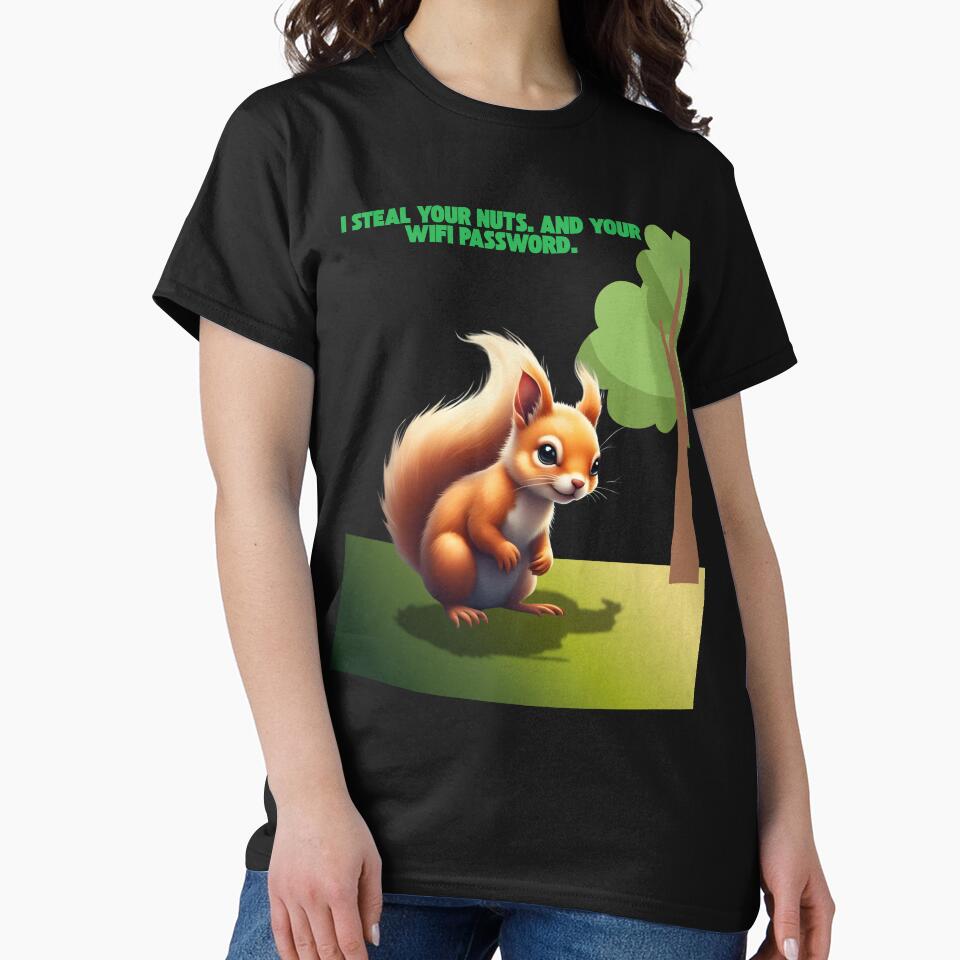I steal your nuts by Animals-Tees