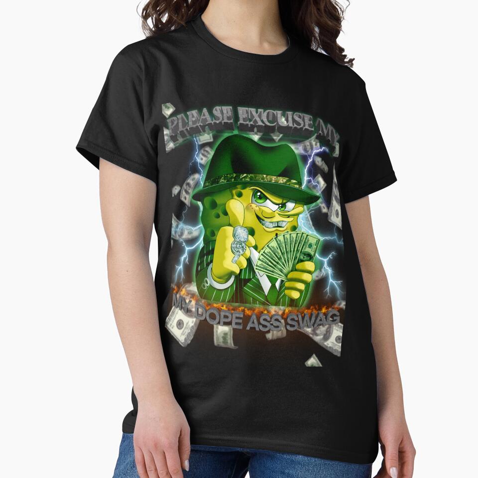 Gangster Spongebob PEMDAS Shirt by AwesomeStoreWow