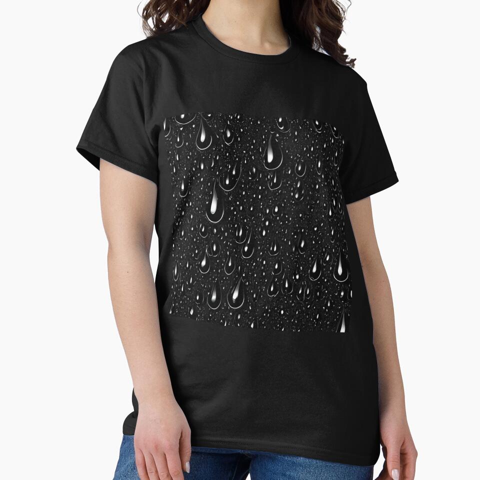 Printed image of sparkling water drops v2 by JaReVa