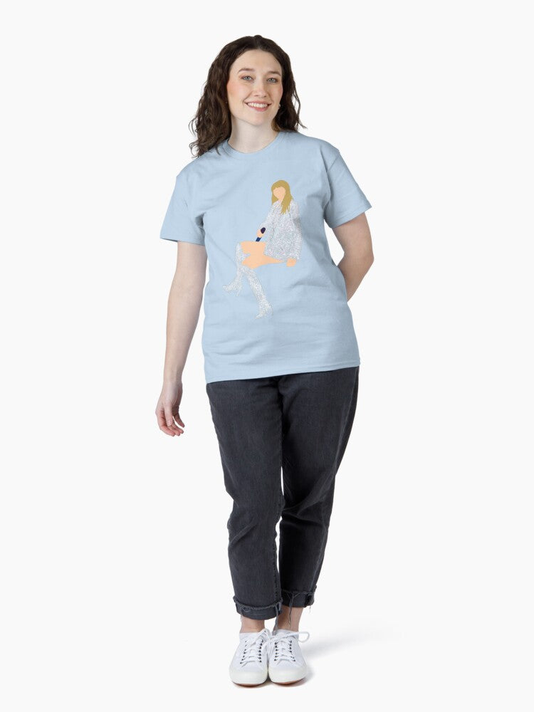 the eras tour the man silver blazer sitting Classic T-Shirt