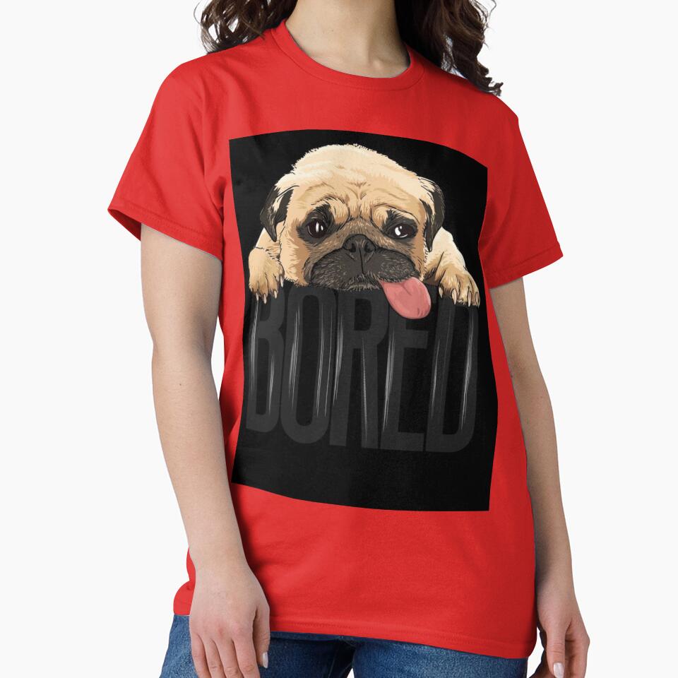 Cute dog printed Tees by SAGAR329
