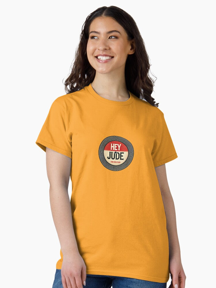Hey Jude — vintage-style print of The Beatles song Classic T-Shirt