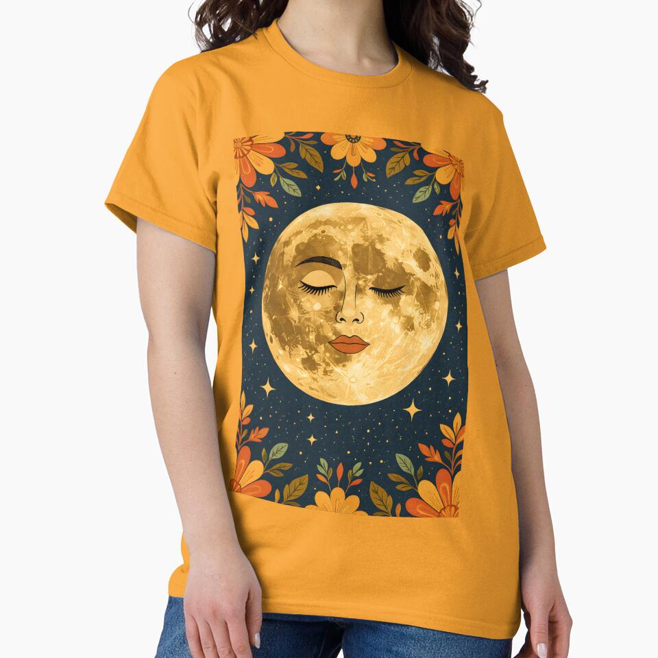 Vintage Boho Moon Stay Wild Celestial by SoulGraphixx