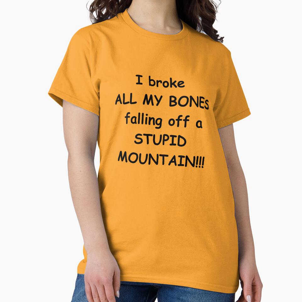 I broke ALL MY BONES falling off a STUPID MOUNTAIN!!! by Æ