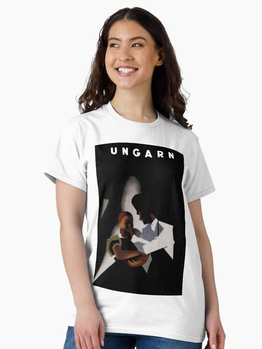 Ungarn vintage travel poster Classic T-Shirt Style001