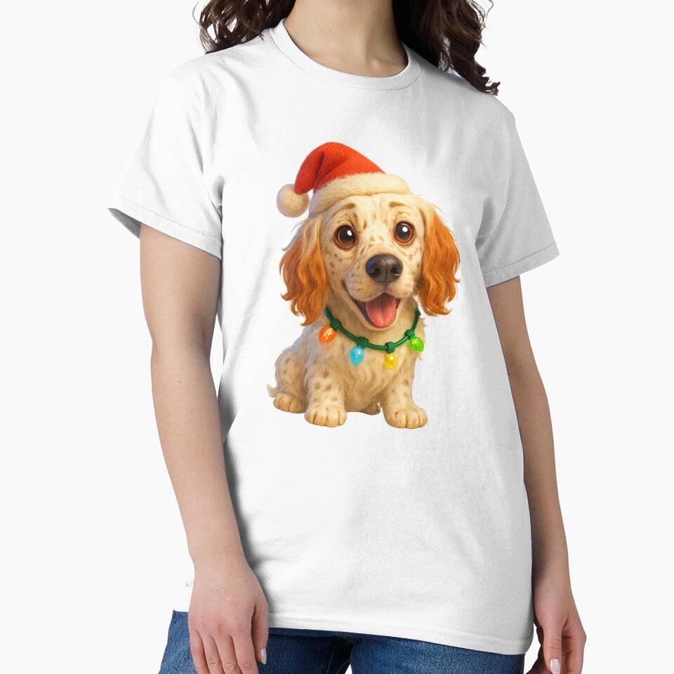 Christmas English Setter by Sillytoe