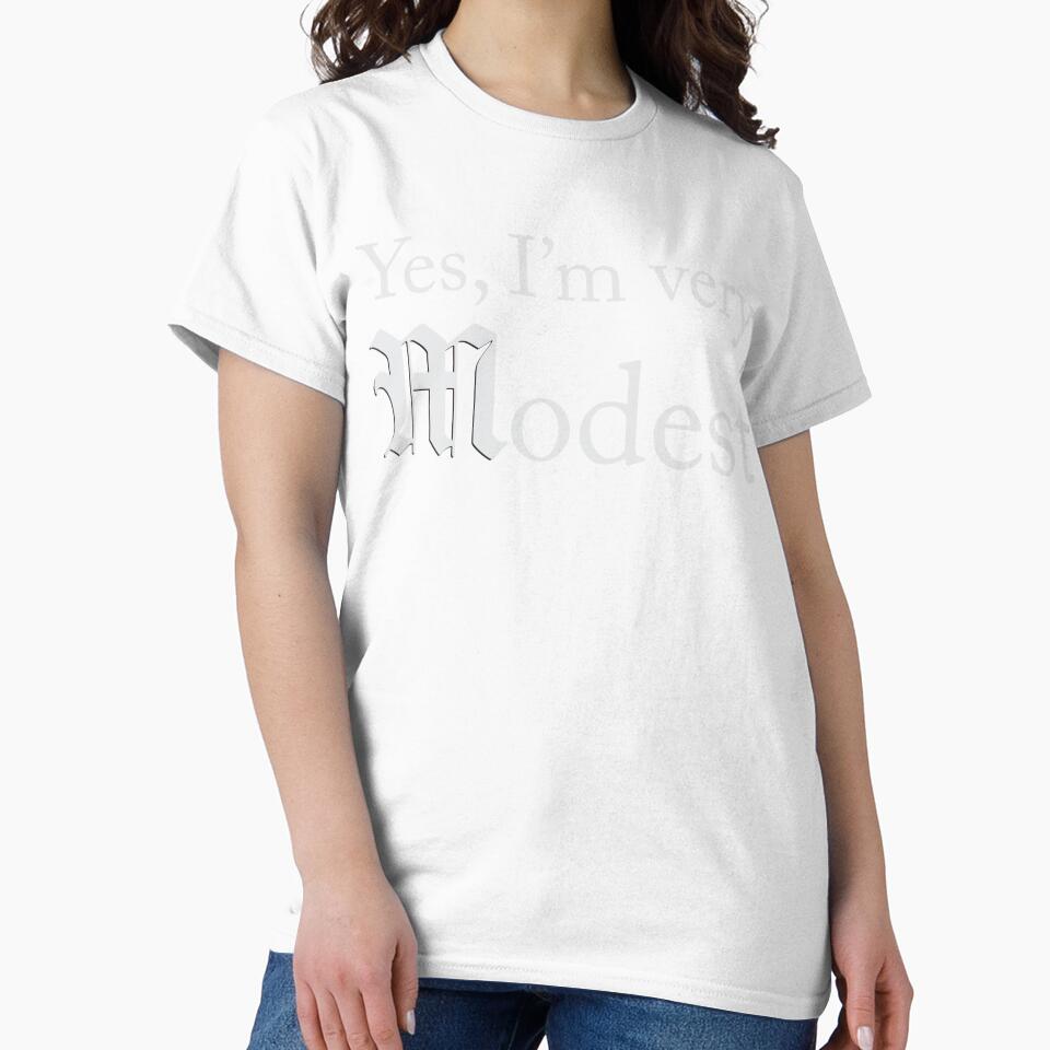 Yes, I'm very Modest by spacepretzel