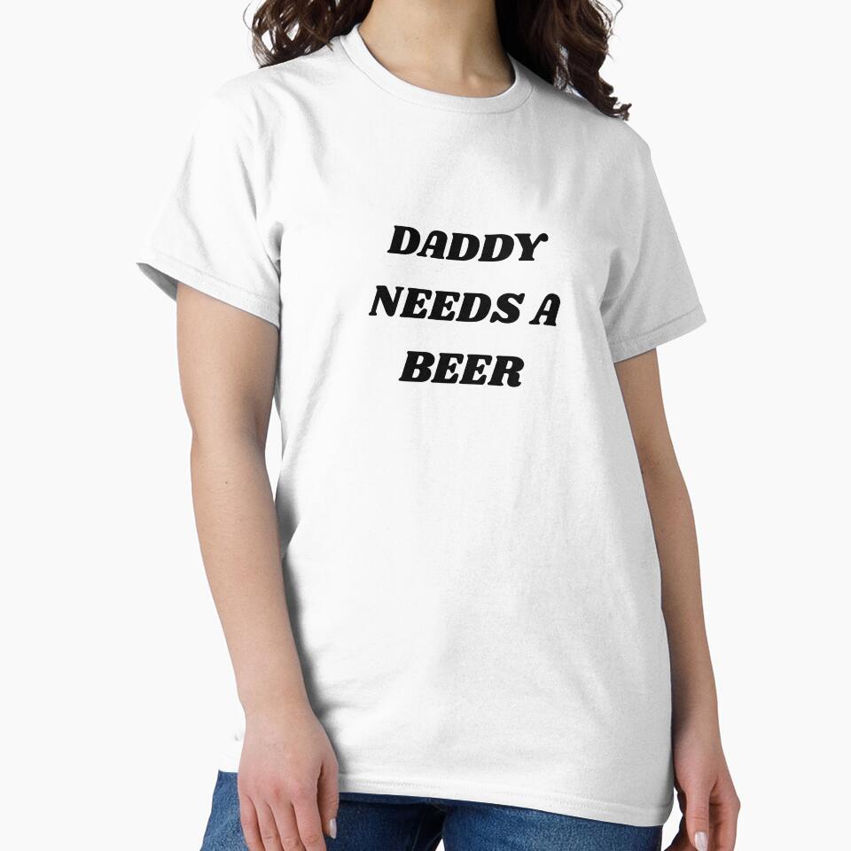 Daddy Needs a Beer by coffee with ice
