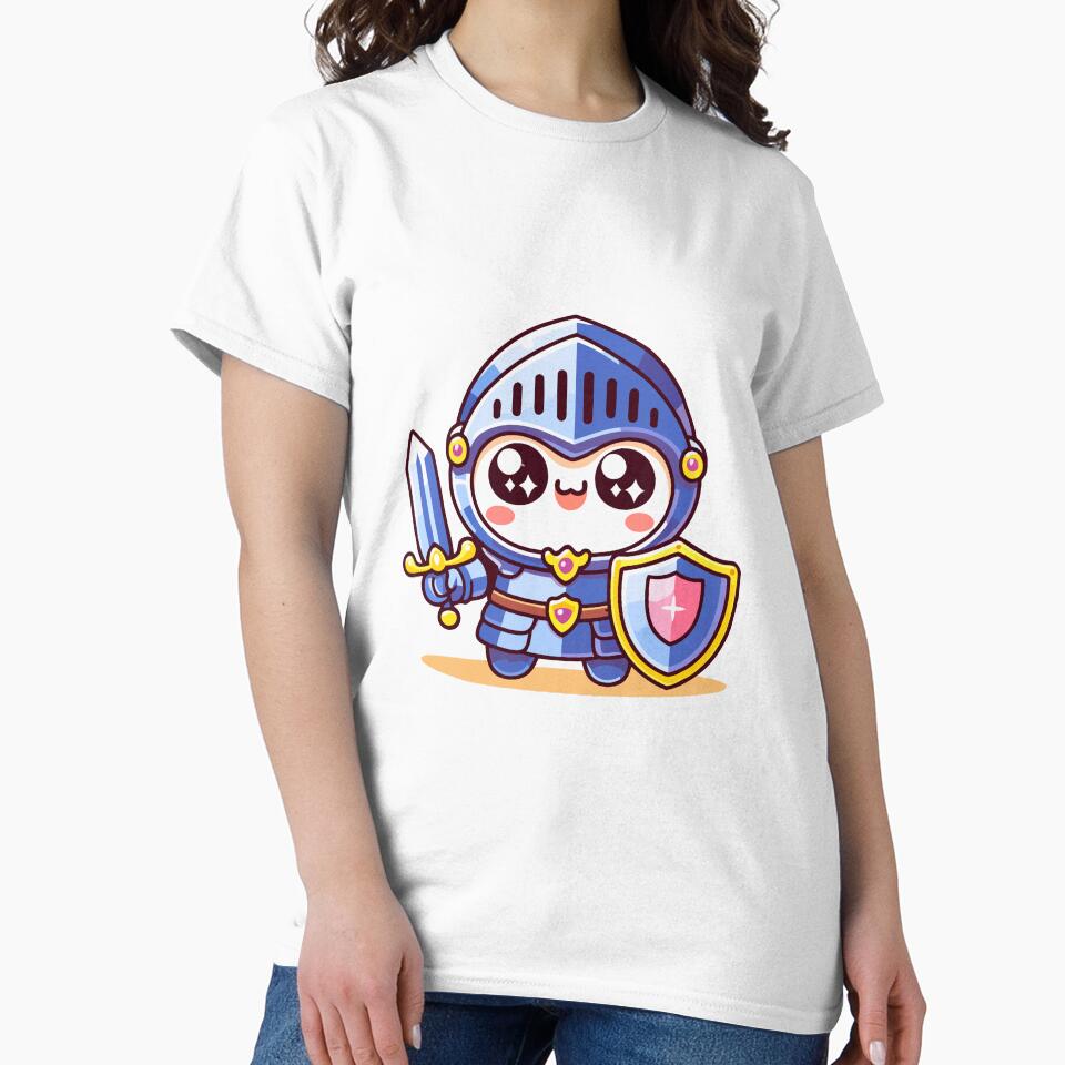 Kawaii Knight in Shining Armor - Cute Chibi Warrior by Akioos