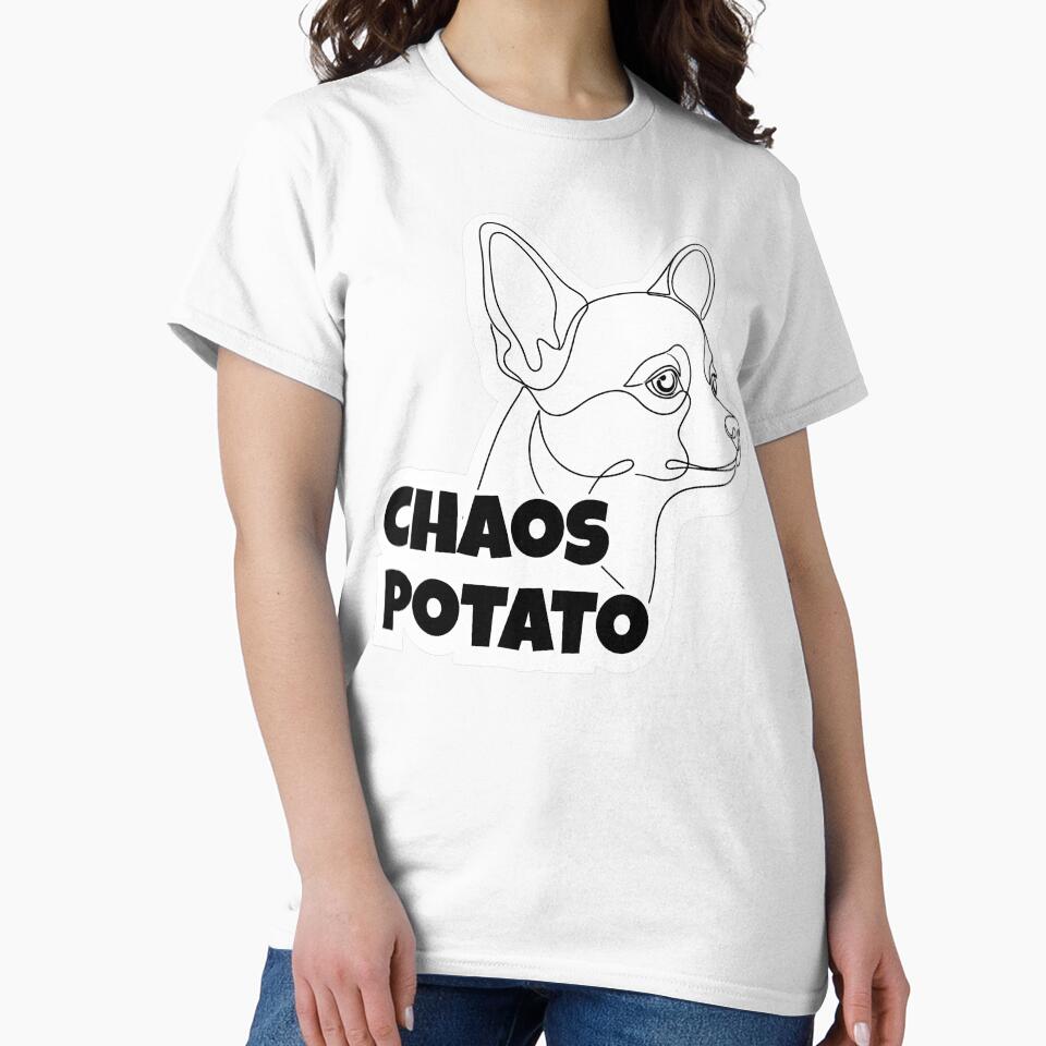 Chihuahua Funny Meme Dog – Chaos Potato by YanitaTF