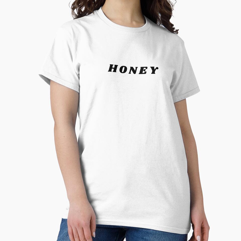 Honey Cute Black Minimalist Slogan by Ninjakandy