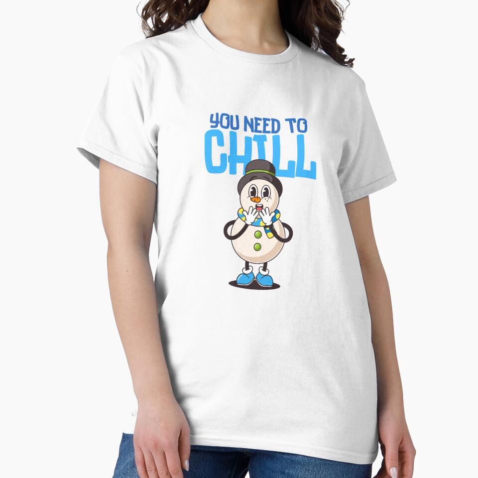 You Need To Chill Snowman by CozyCrafts04