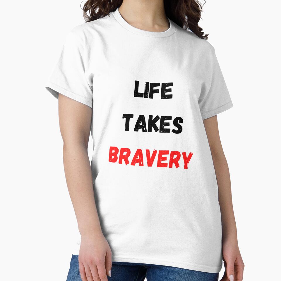 Quote About Life | Life Takes Bravery by Salman Hino