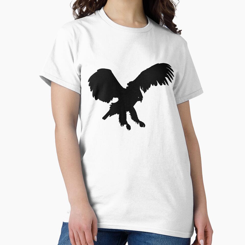 Eagle Black Silhouette Pet Animal Cool Style by gin3art