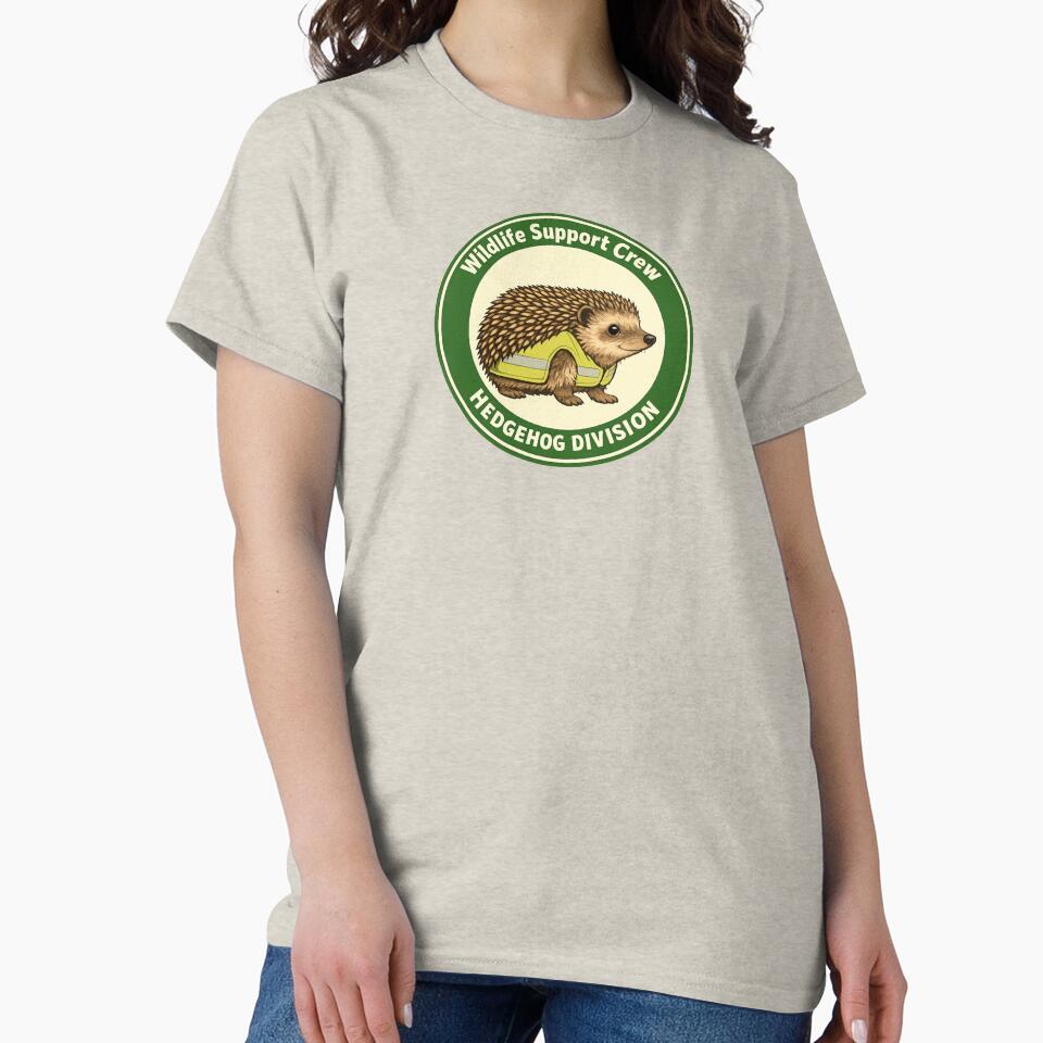 Wildlife Support Crew Hedgehog Division Badge by ChirpInc