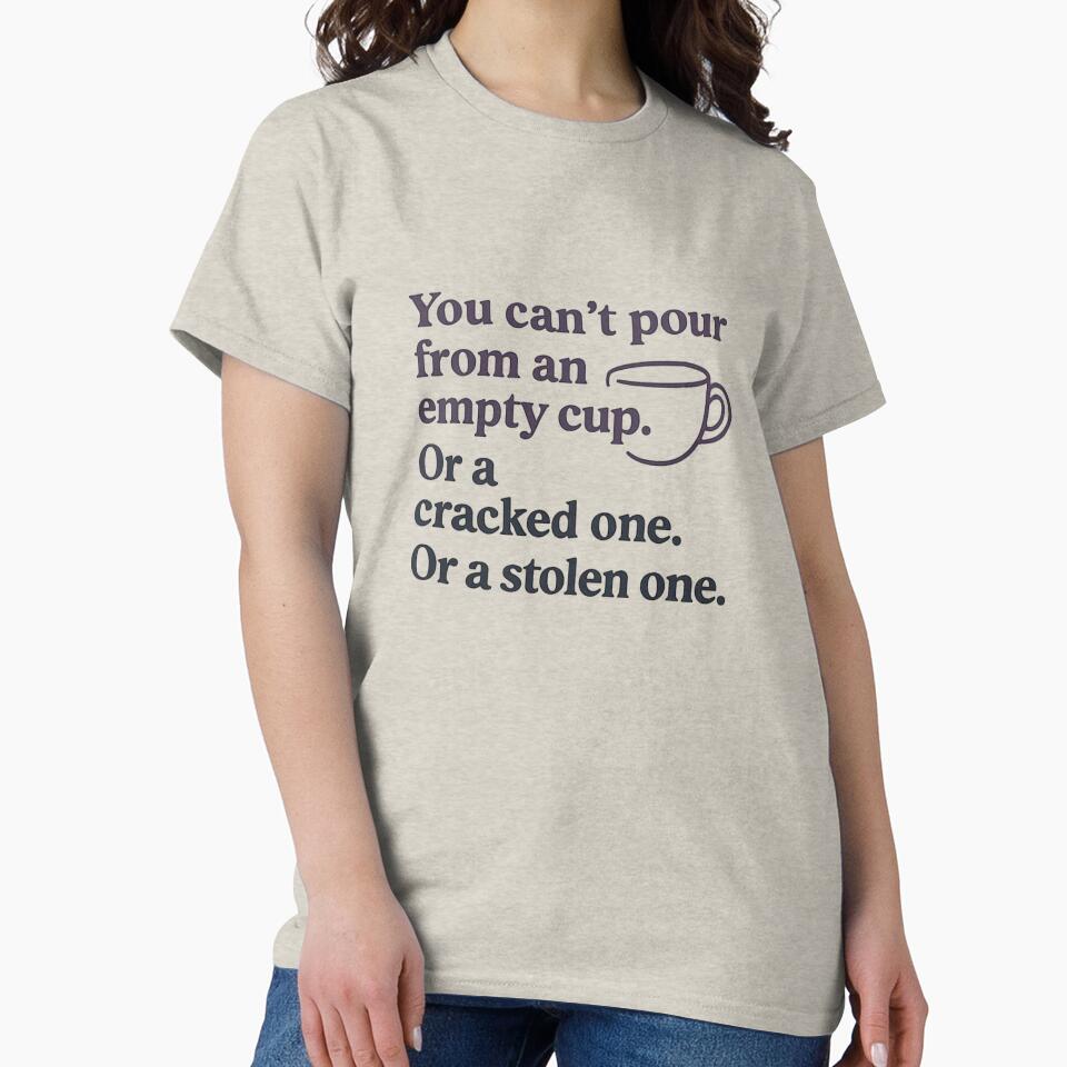 You can't pour from an empty cup by NoCleanSpoons