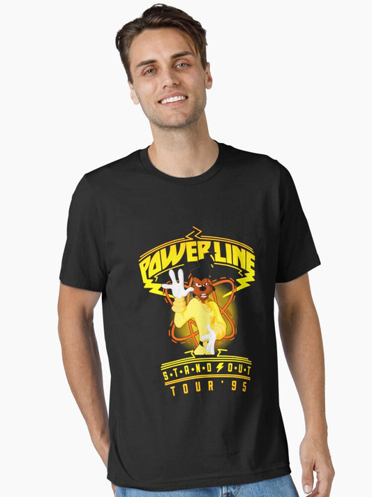 A Goofy Movie Powerline Stand Out Powerline World Tour amp rsquo 95 Essential T-Shirt